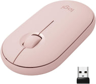 Logitech Pebble M350 - Ratón inalámbrico con Bluetooth o USB