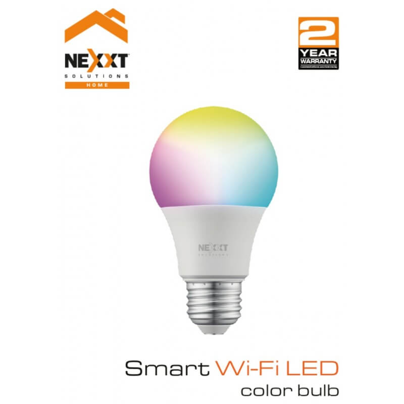 Bombilla LED inteligente Wi-Fi Multicolor